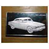 1974 Jaguar 1000 grain sterling ingot