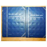 (2) #2 Lincoln Head Cent books (1941 & up)