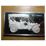 1907 Thomas 1000 grain sterling ingot