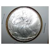 1999 Silver Eagle Dollar