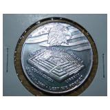 Sept. 11 Pentagon 1 troy oz. silver coin