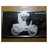 1898 Winton 1000 grain sterling ingot