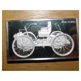 1896 Ford 1000 grain sterling ingot