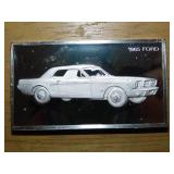 1965 Ford 1000 grain sterling ingot