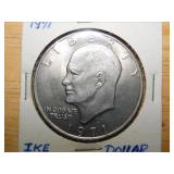 1971 Eisenhower dollar