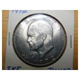 1972 Eisenhower dollar