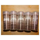 (5) Rolls 2004 State quarters