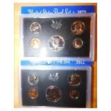 (2) 1972 U.S. Proof set