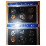 (2) 1971 U.S. Proof set