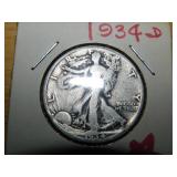 1934-D Half Dollar