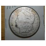 1890-O Silver dollar