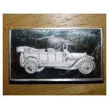 1913 Locomobile 1000 grain sterling ingot