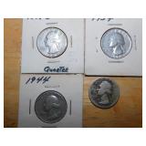 (2)1944,1949-D,1954 Quarters