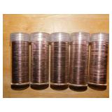 (5) Rolls 2000 State quarters