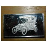 1909 Ford 1000 grain sterling ingot