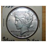 1934 Silver dollar