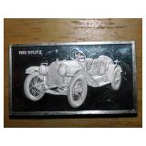 1913 Stutz 1000 grain sterling ingot