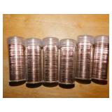 (6) Rolls 2009 quarters (DC-Territories)