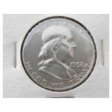 1958-D Half Dollar