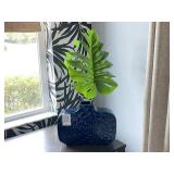 VASE W/GREENERY