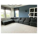 5PC SECTIONAL W/2PC OTTOMANS