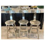METAL COUNTER STOOLS