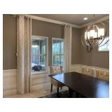 6PC WINDOW TREATMENTS