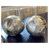 2PC LARGE DECO ORBS