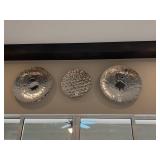 4PC METAL WALL DECOS