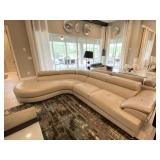LEATHER SECTIONAL