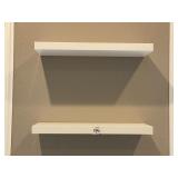 2PC WALL SHELVES