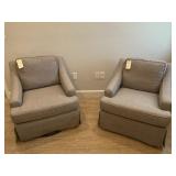 SWIVEL ROCKING ARMCHAIRS