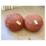 ROUND POUF OTTOMANS