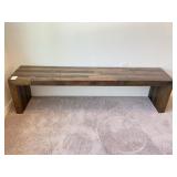 WOOD BENCH