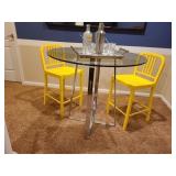 4PC HI-TOP TABLE & CHAIRS