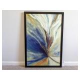 FRAMED ACRYLIC PAINTING