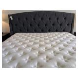 2PC KING-SIZE HEADBOARD & FRAME