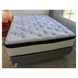 FULL-SIZE MATTRESS, BOX-SPRING & FRAME