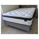 FULL-SIZE MATTRESS, BOX-SPRING & FRAME