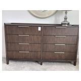 WOOD NIGHTSTANDS W/ DRESSER