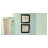 4PC FRAMED PANEL PRINTS