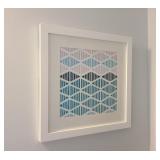 FRAMED GEOMETRIC PRINT