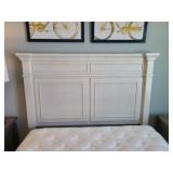 FULL WHITE HEADBOARD