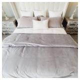 10 PC KING BEDDING