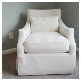 UPHOLSTERED GLIDER