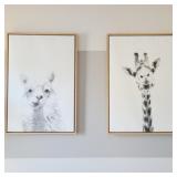 BABY ANIMALS FRAMED CANVASES