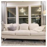 SOFA W/ WHEELS & PILLOWS