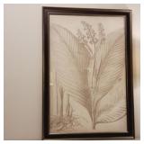 FRAMED LEAF PRINT
