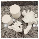 4 PC CANISTERS & DECO