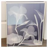 BLUE FLOWER FRAMED CANVASES
